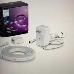 2 Philips Hue LED 80” Under Cabinet Strip Lights and Bridge